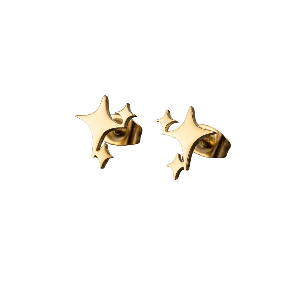 Boucles d'oreilles Étoiles