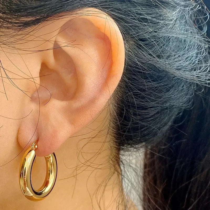 Boucles d'oreilles Créole Épaisse