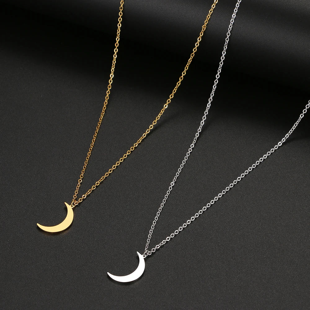 Collier Lune Simple