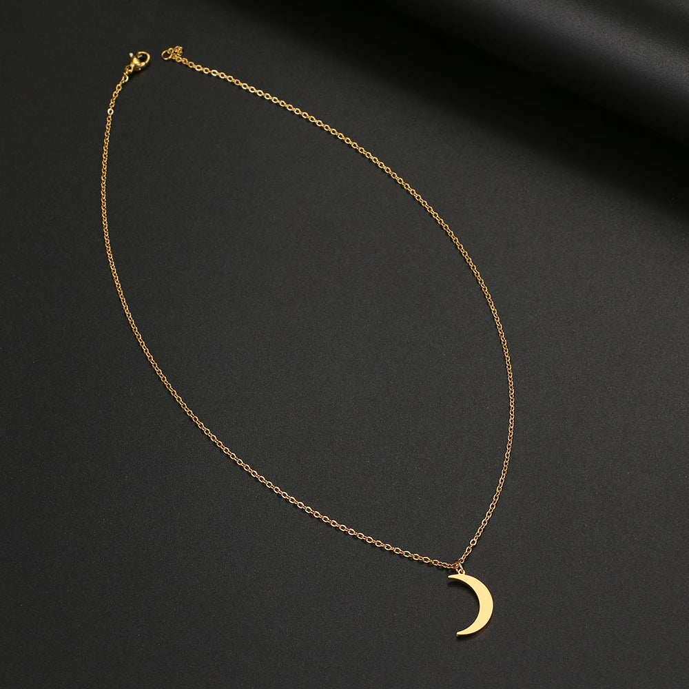 Collier Lune Simple