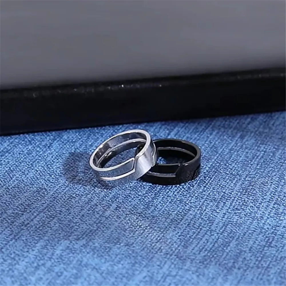 Bague Design Coupée
