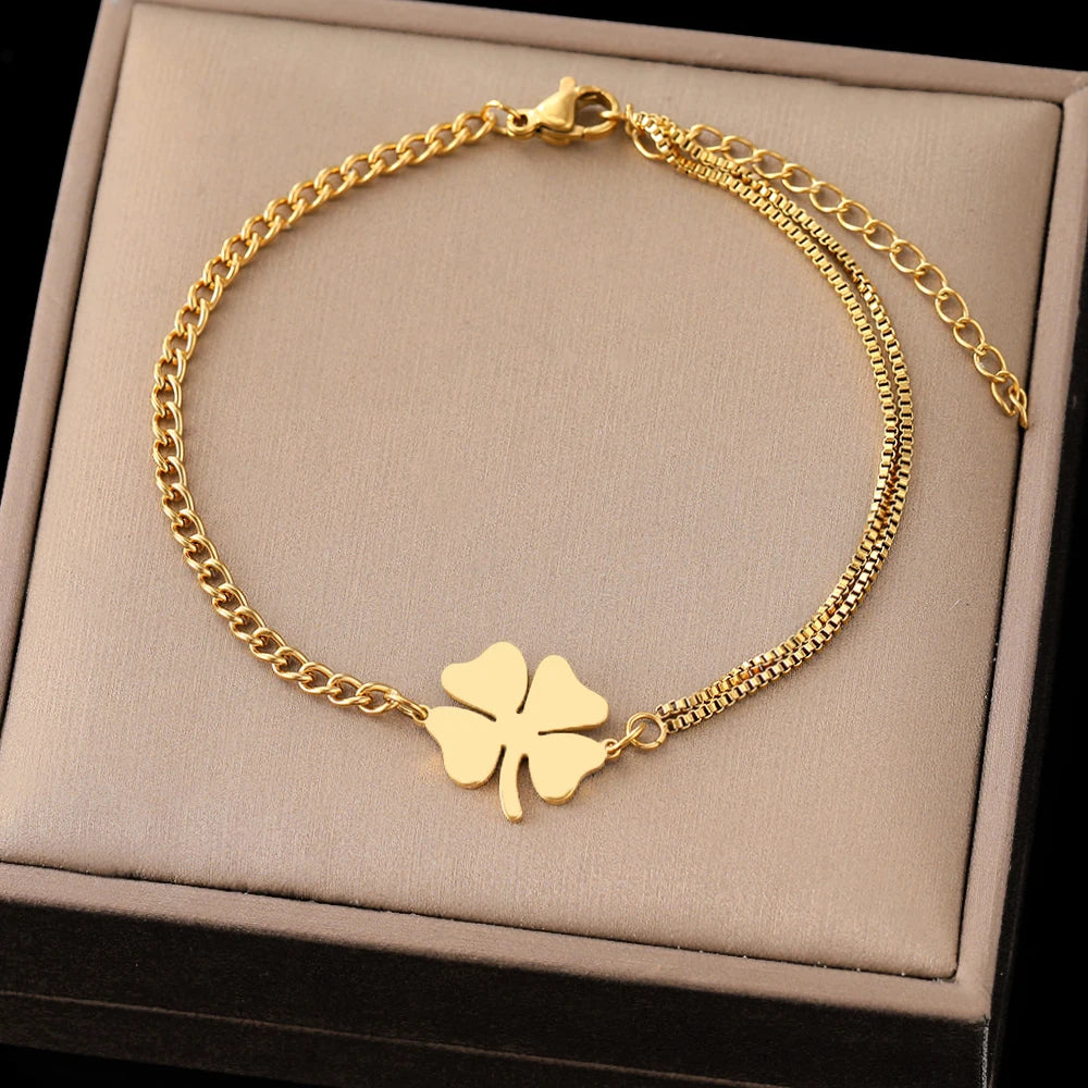 Bracelet Trèfle