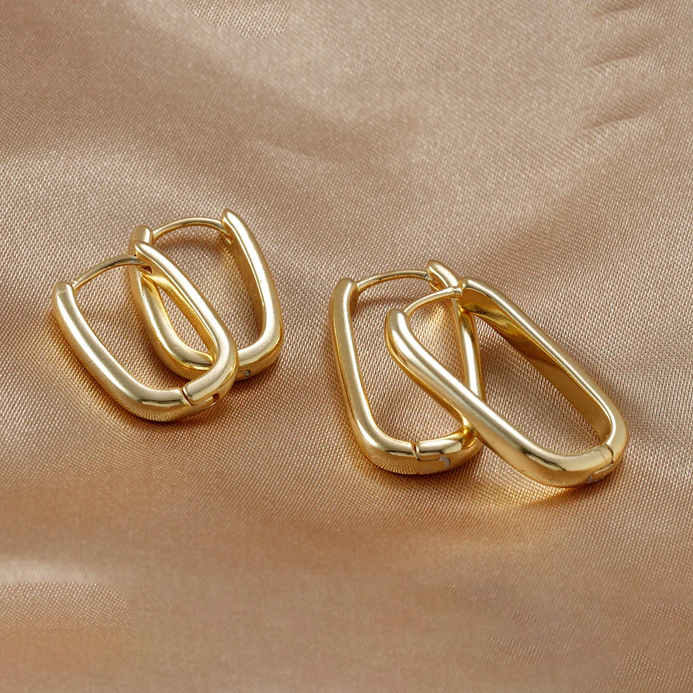 Boucles d'oreilles Ovales