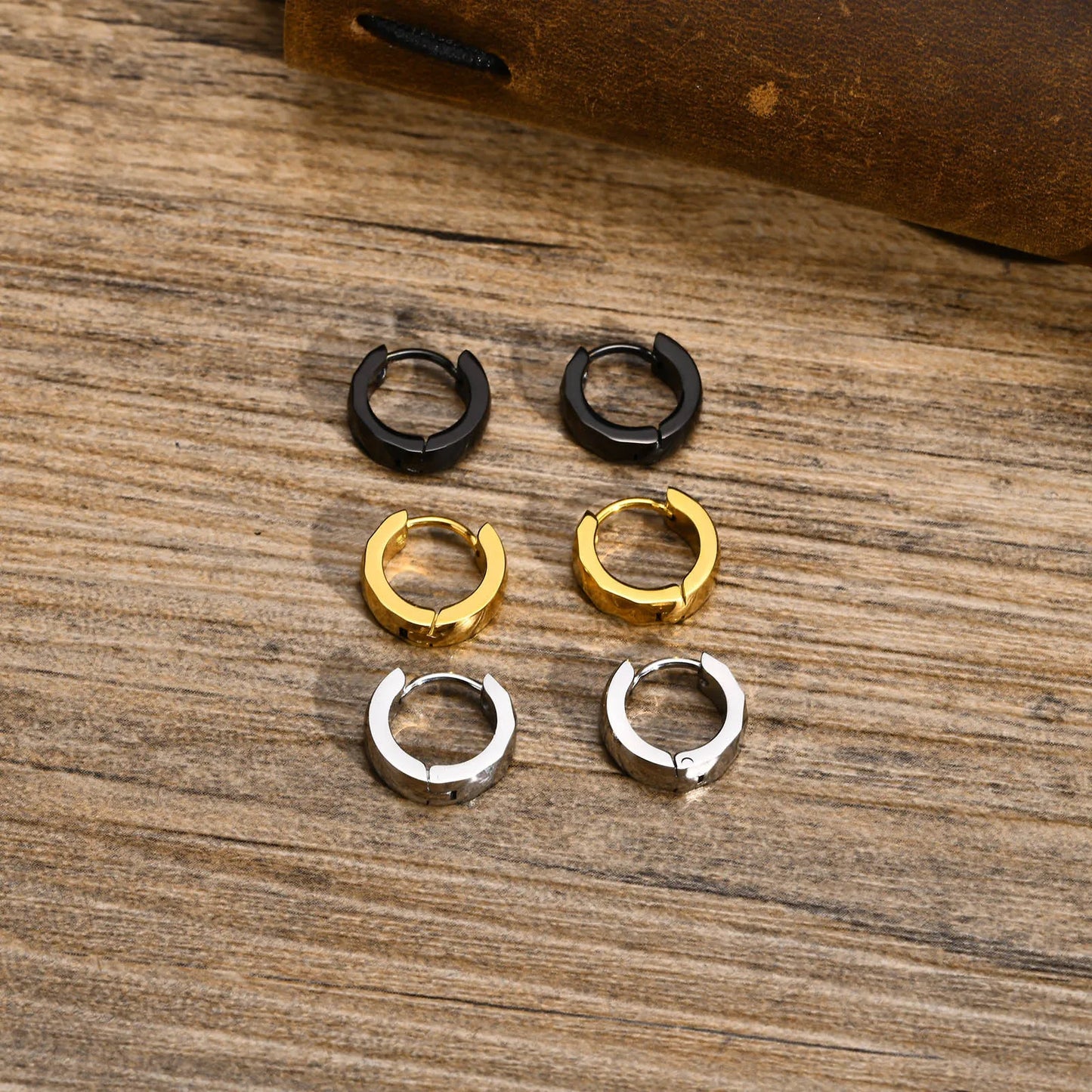 Boucles d'oreilles Irrégulières
