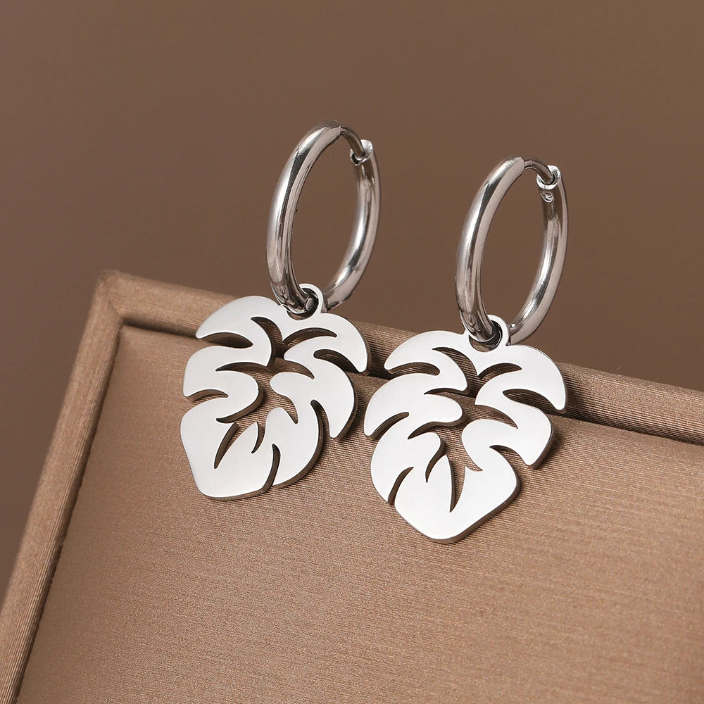 Boucles d'oreilles Plantes