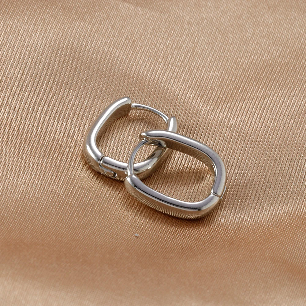 Boucles d'oreilles Ovales