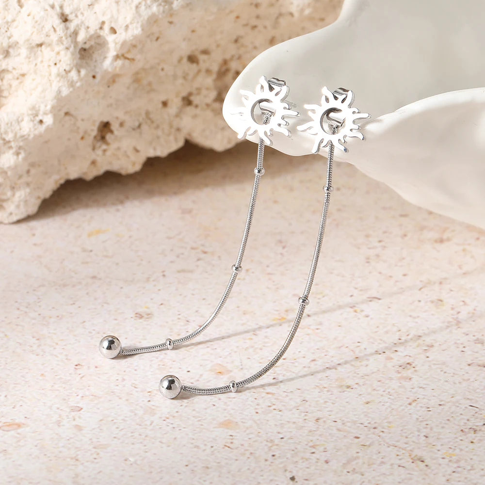 Boucles d'oreilles Soleil Tombant