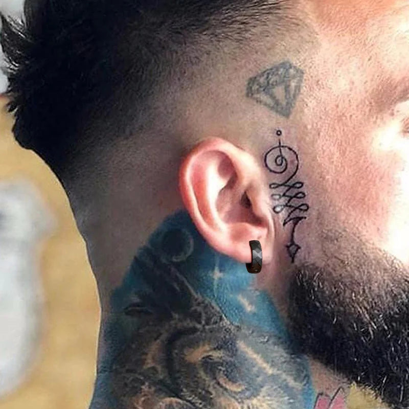 Boucles d'oreilles Irrégulières