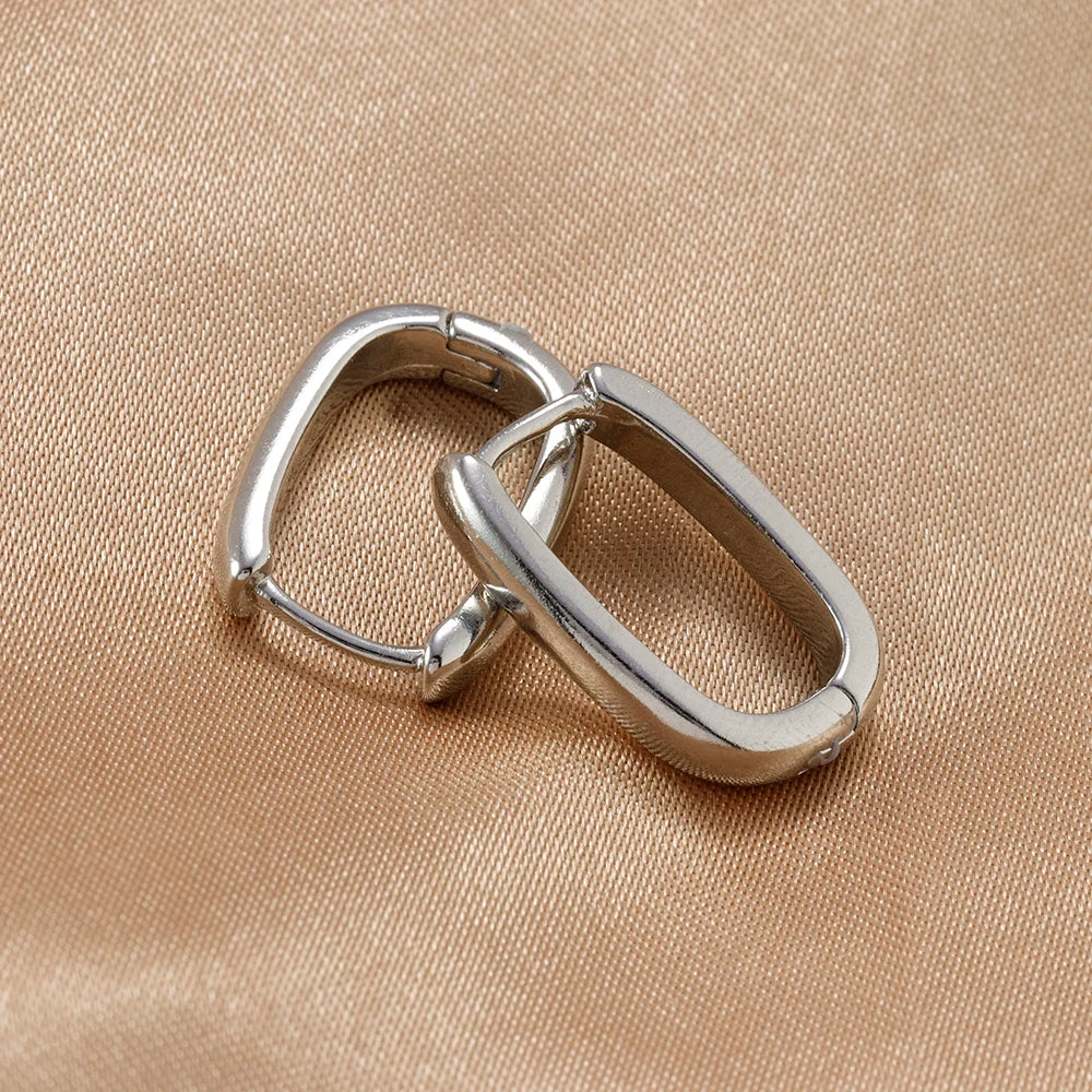 Boucles d'oreilles Ovales