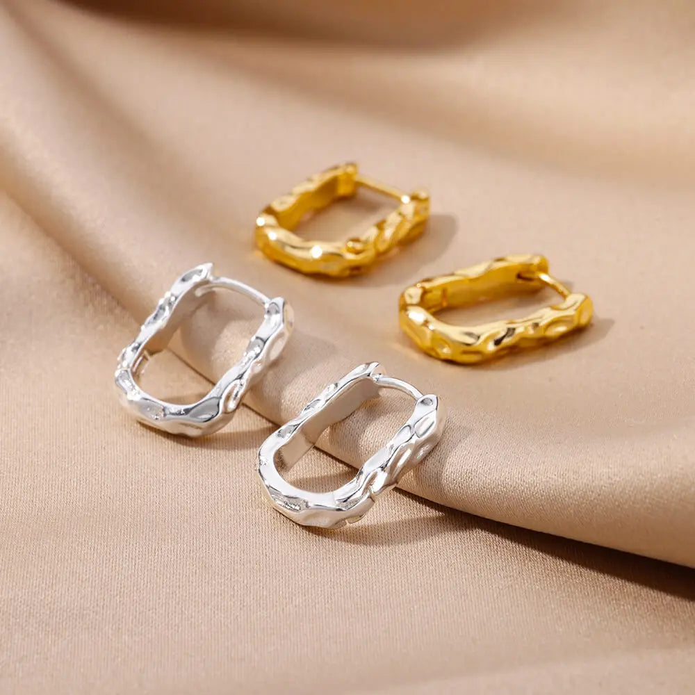Boucles d'oreilles Forme U