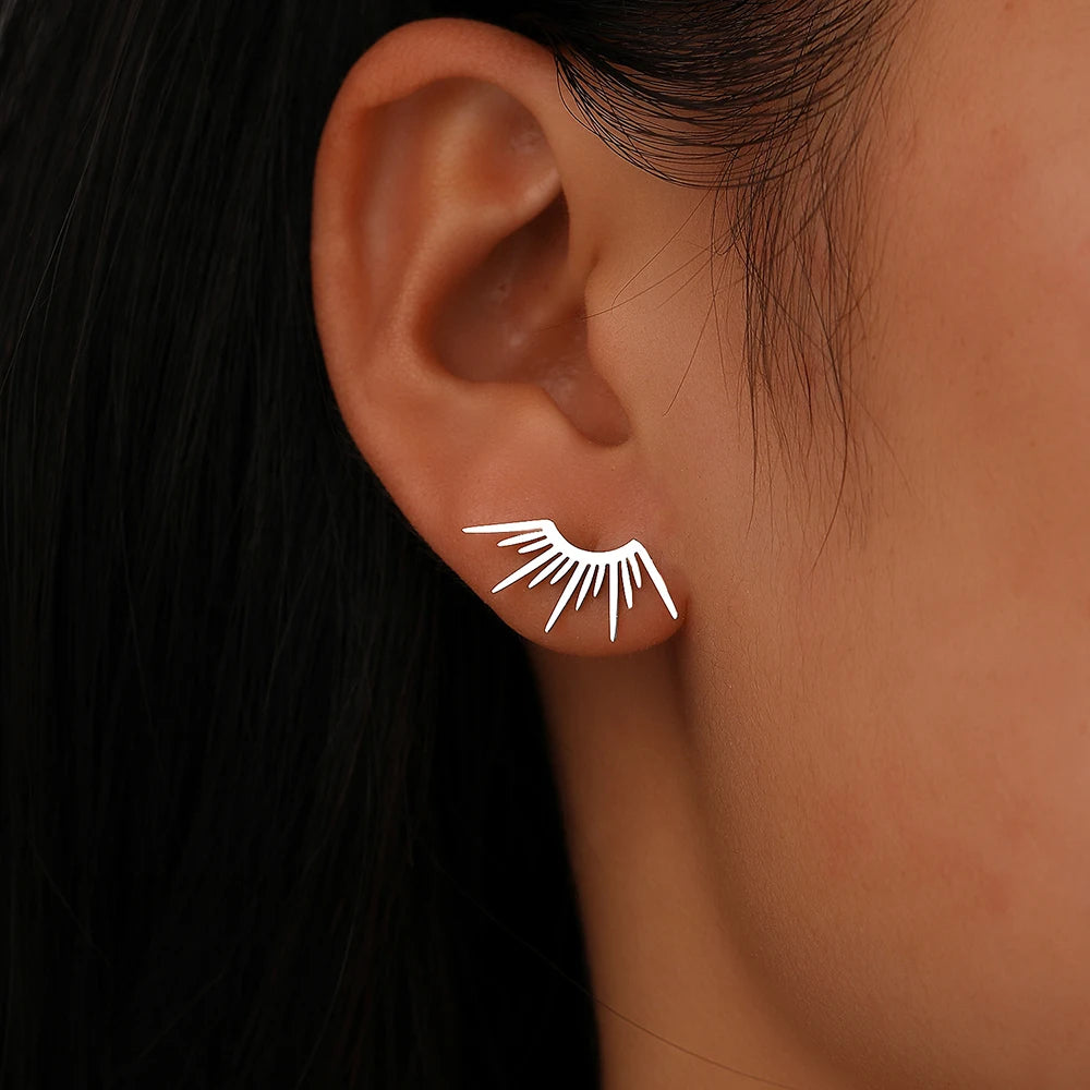 Boucles d'oreilles Demi Soleil