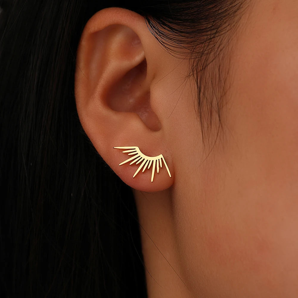 Boucles d'oreilles Demi Soleil