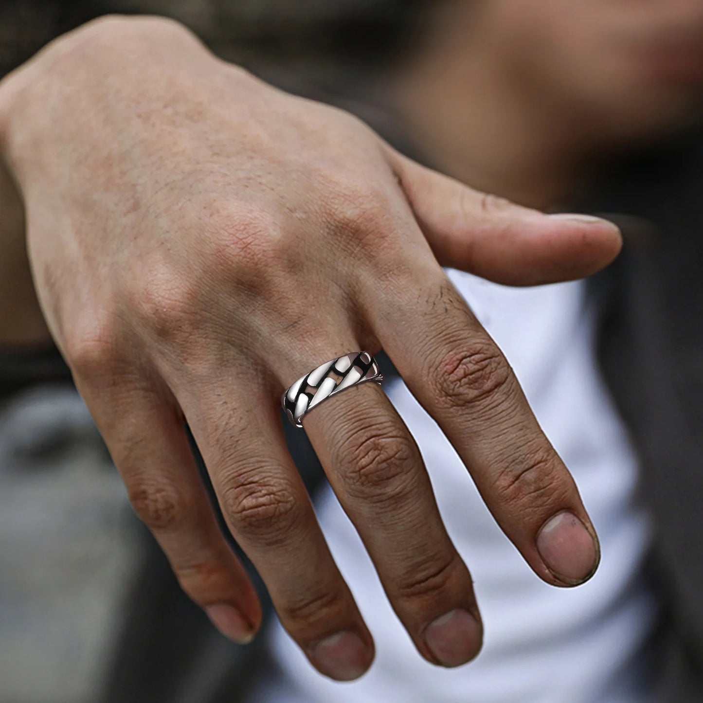Bague Chaine