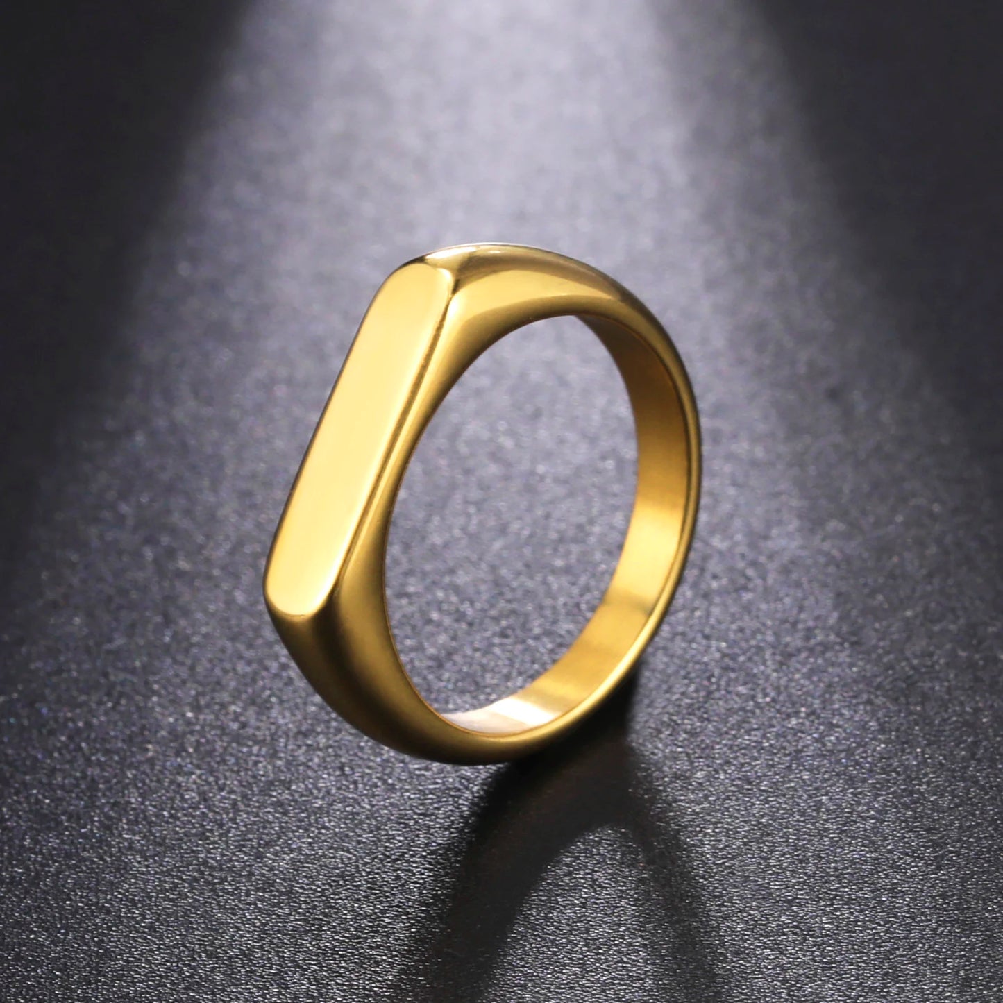 Bague Plate