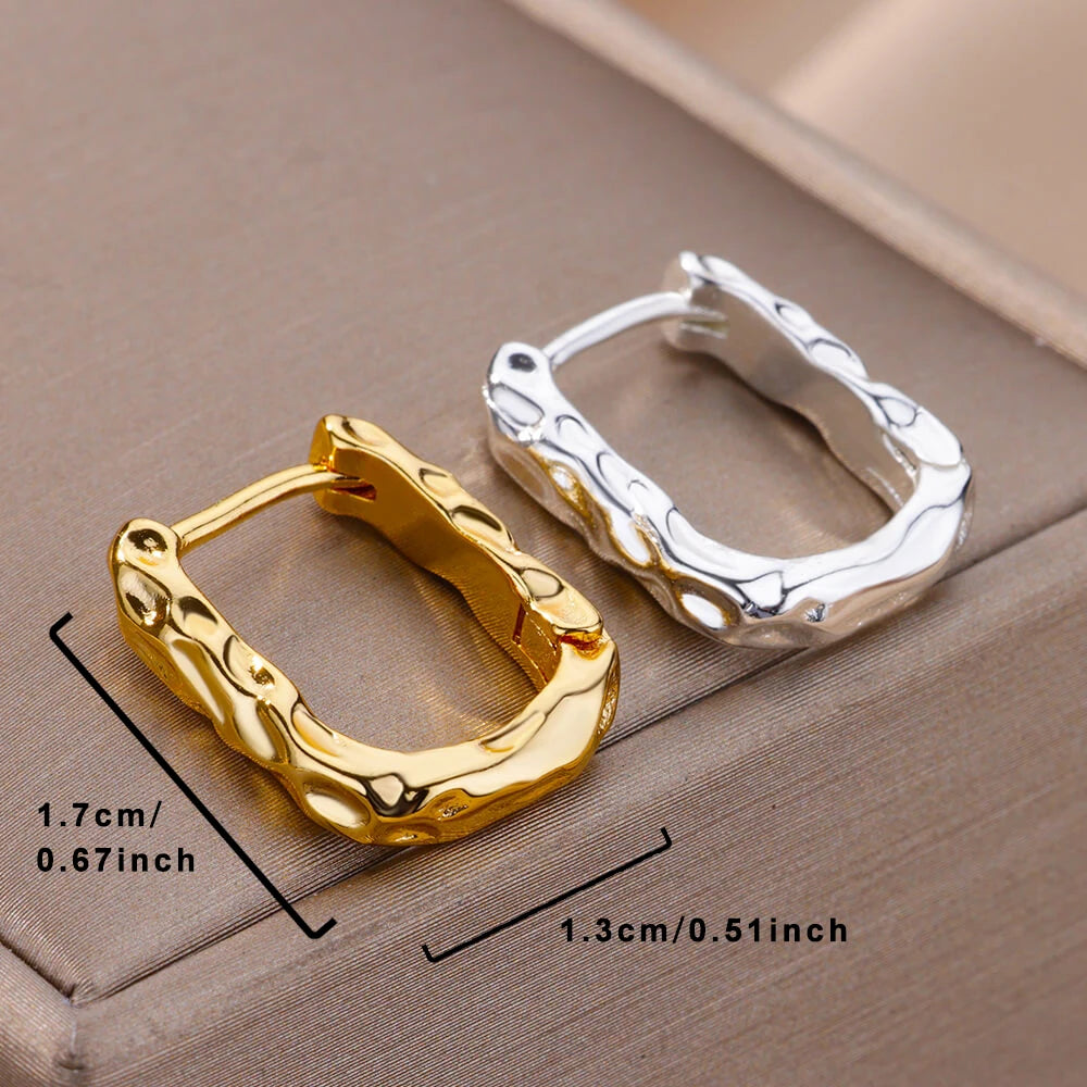 Boucles d'oreilles Forme U