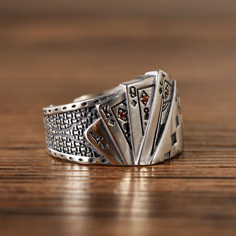 Bague Design de Carte