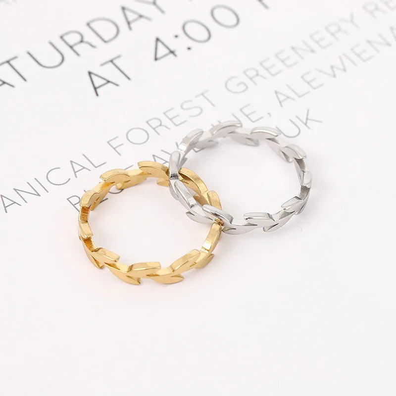 Bague Laurier Moyen