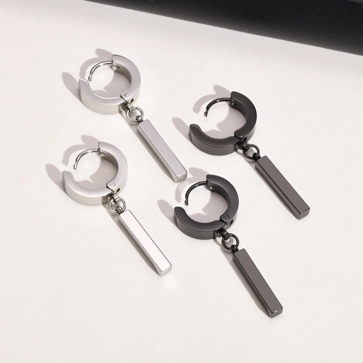 Boucles d'oreilles Barres