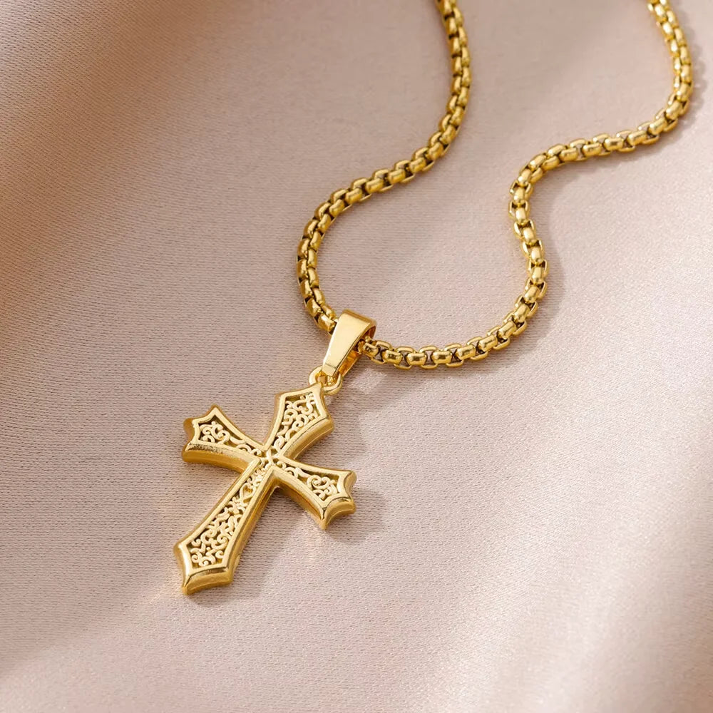 Collier Croix Religion