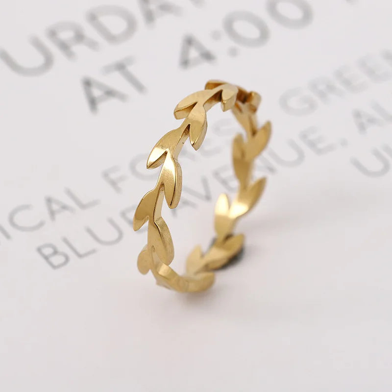 Bague Laurier Moyen