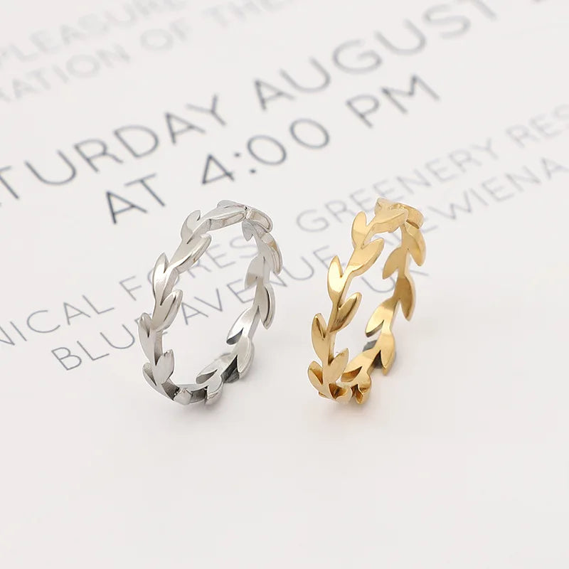 Bague Laurier Moyen