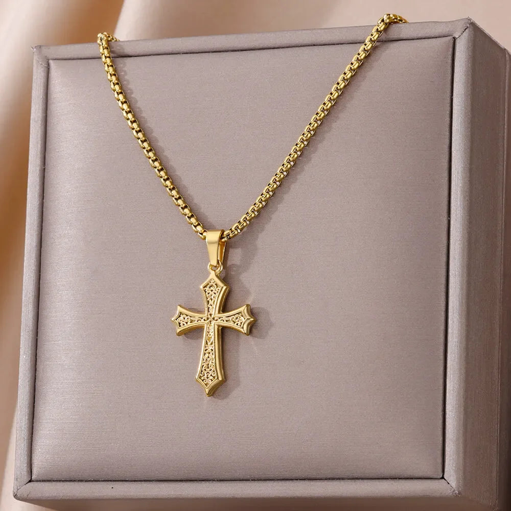 Collier Croix Religion
