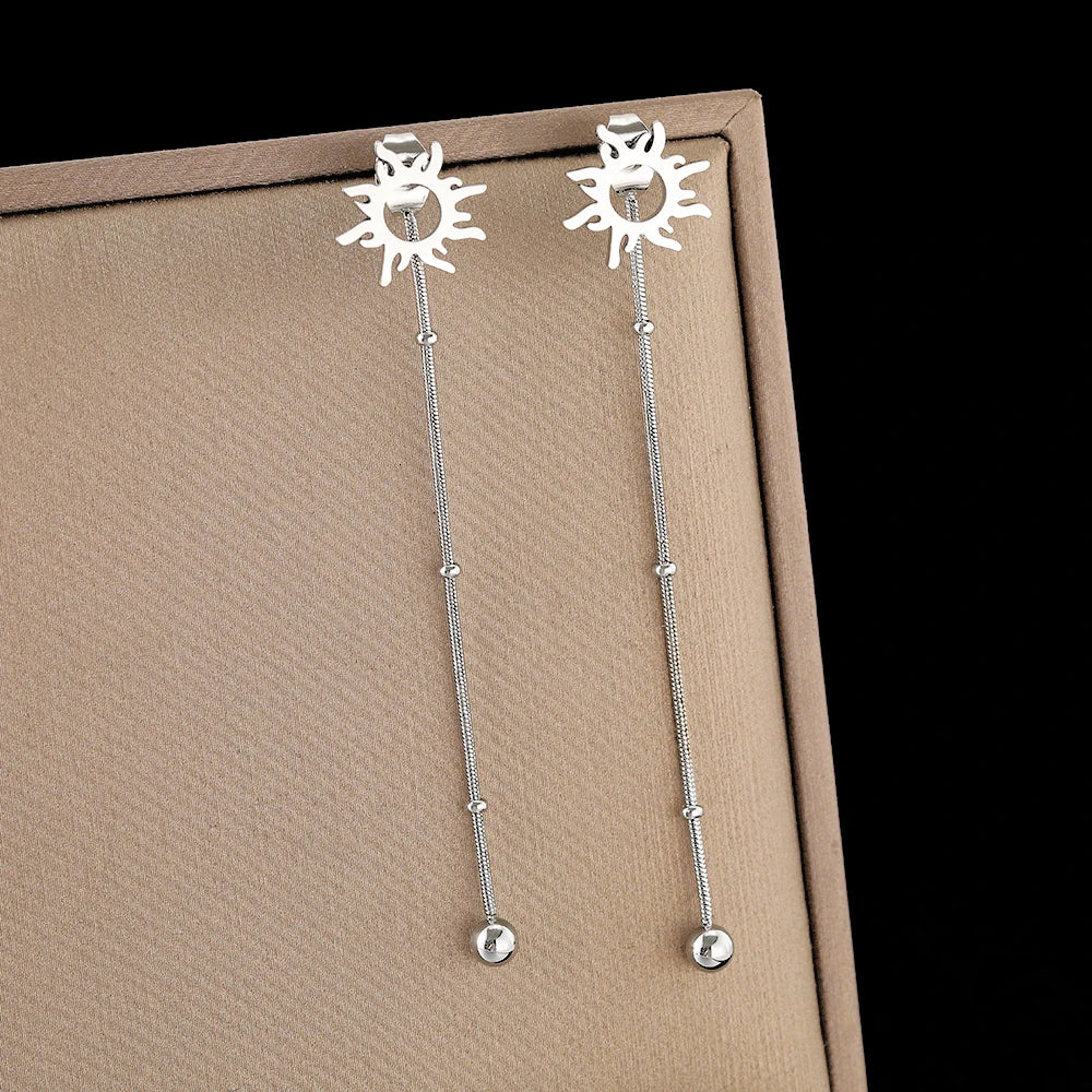 Boucles d'oreilles Soleil Tombant