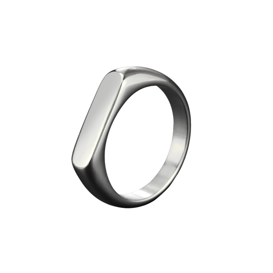 Bague Plate