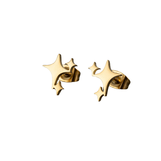 Boucles d'oreilles Étoiles