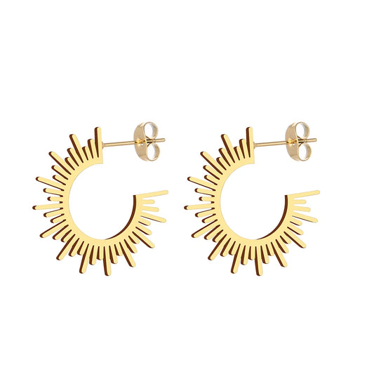 Boucles d'oreilles Soleil