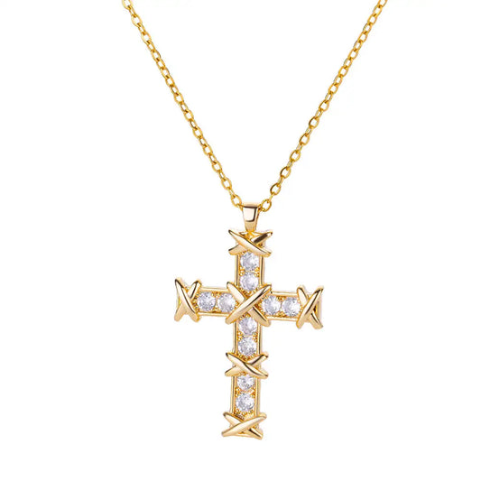 Collier Croix Religieuse