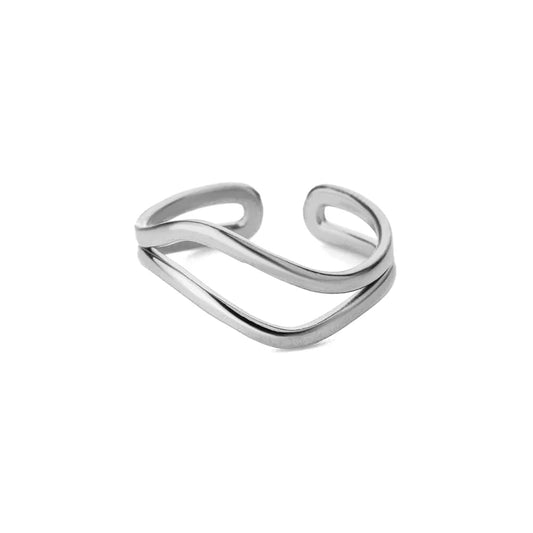 Bague Double Simple
