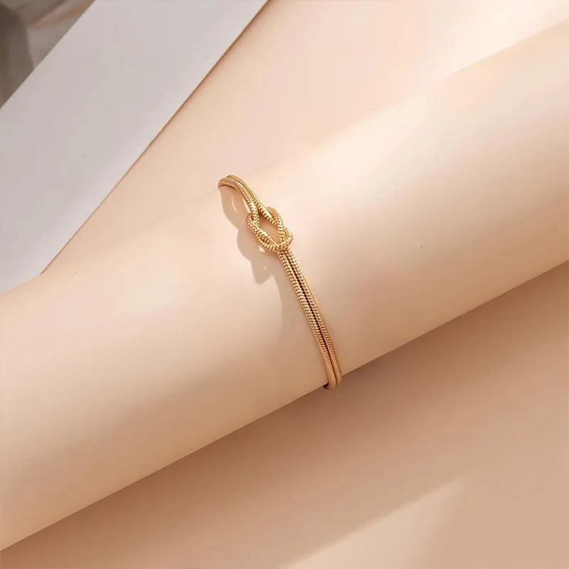 Bracelet Noeud Double