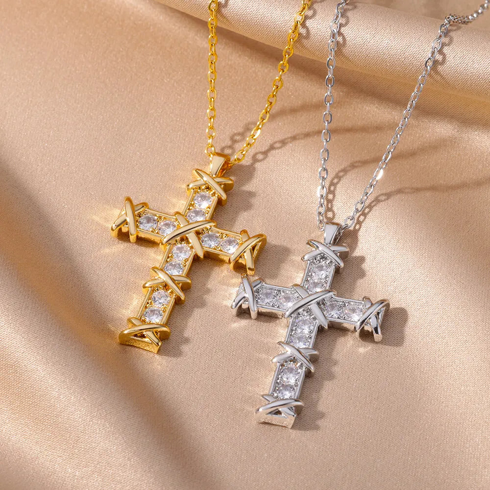 Collier Croix Religieuse