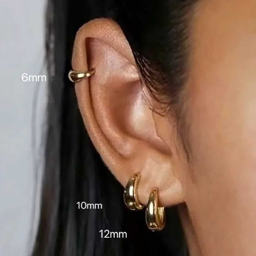 Boucles d'oreilles minimaliste